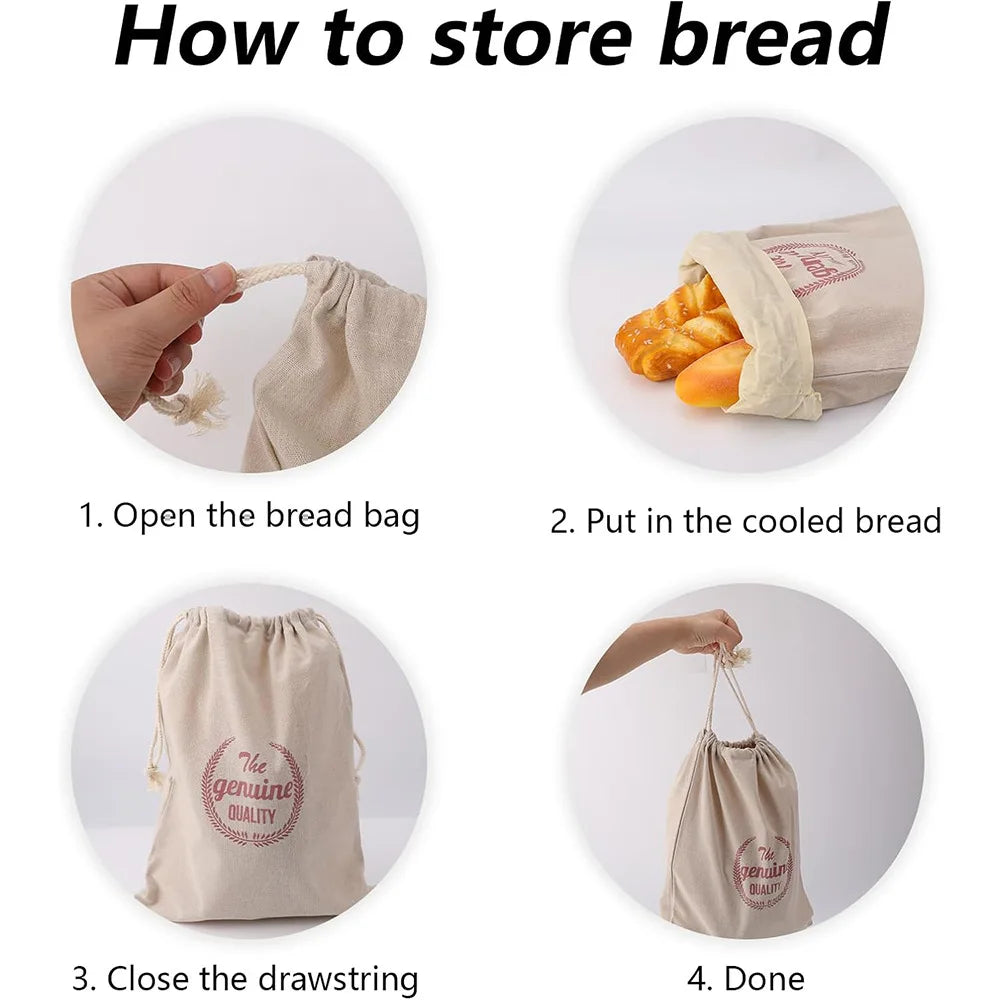 Sac à Pain Doublé