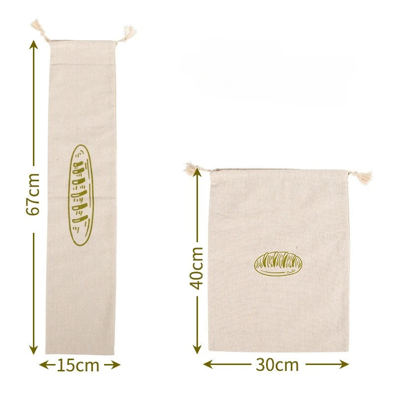 Sac à Pain Coton Bio