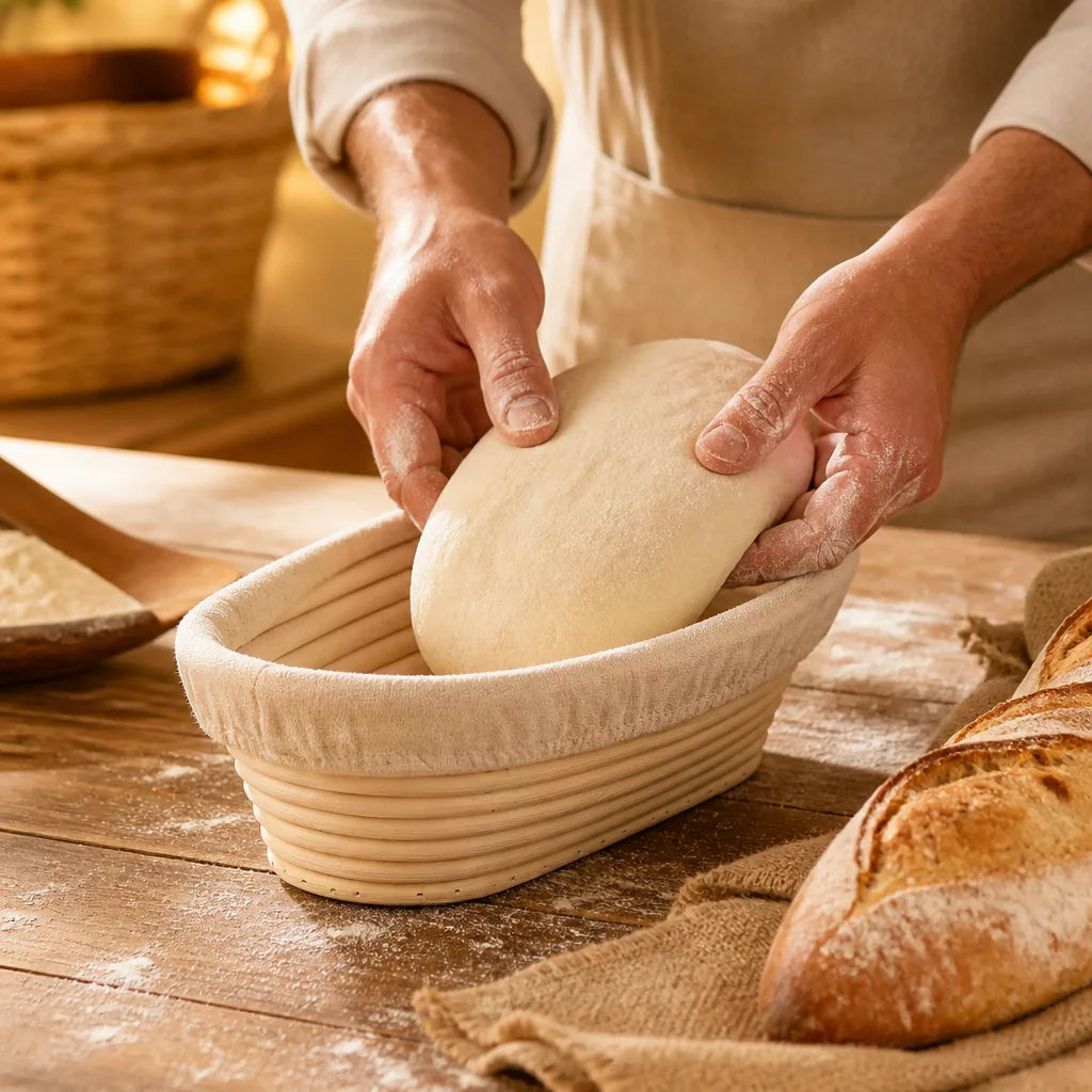 Banneton Alimentaire - échelle de taille réelle