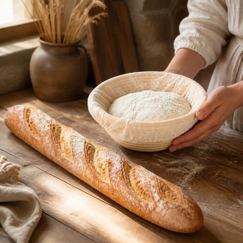 Banneton Gourmand - échelle de taille réelle