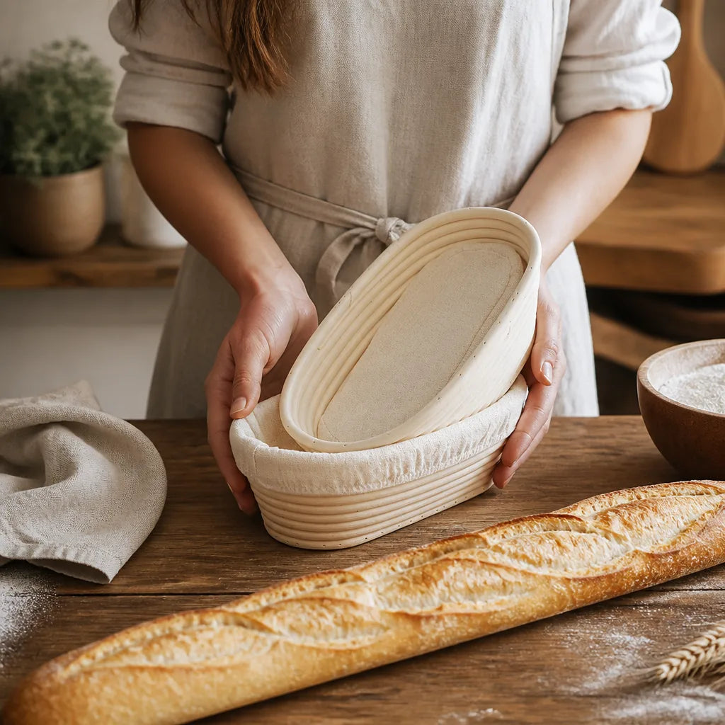 Banneton Made In France - échelle de taille réelle