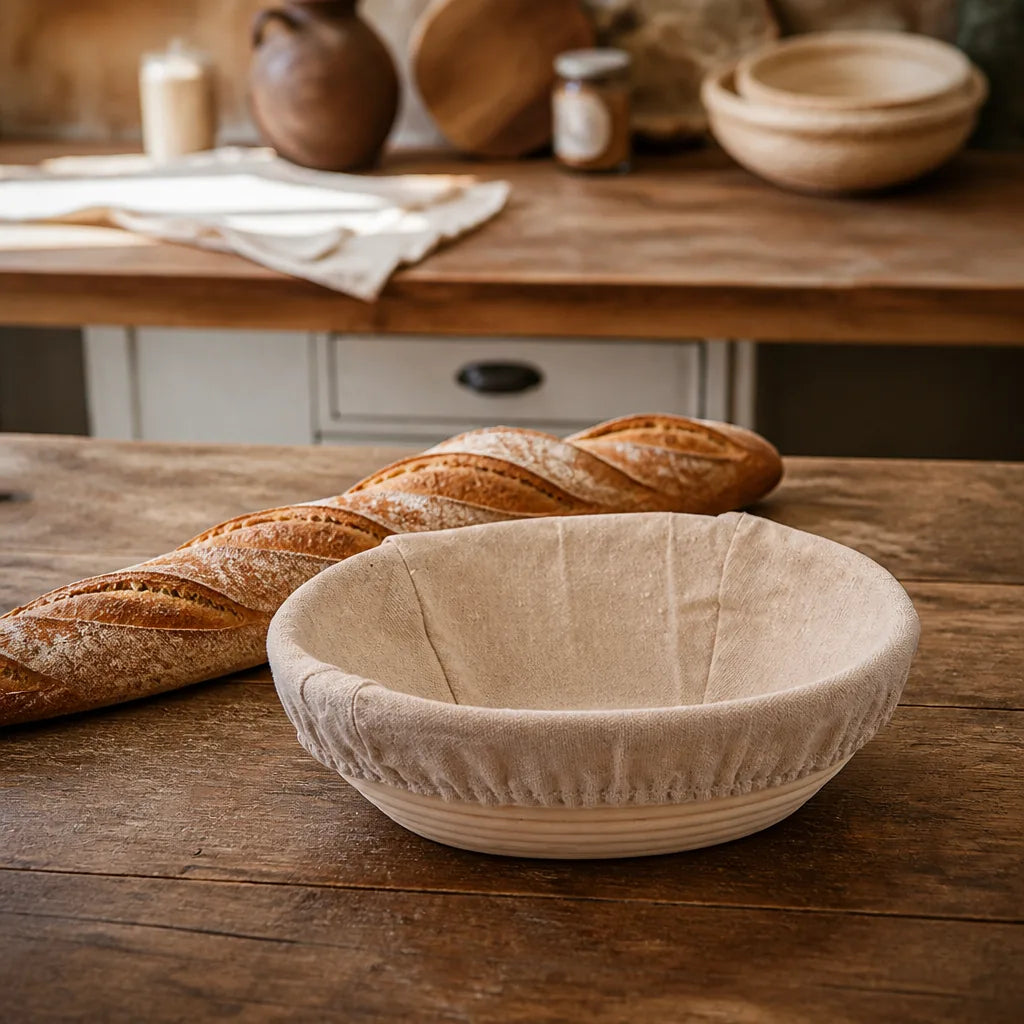Banneton Ovale 35 Cm - échelle de taille réelle
