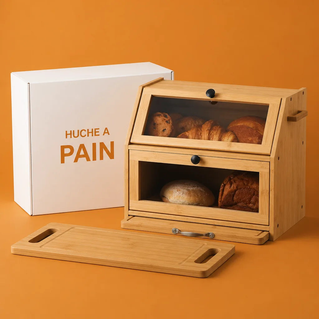 Boite À Pain Avec Planche À Découper