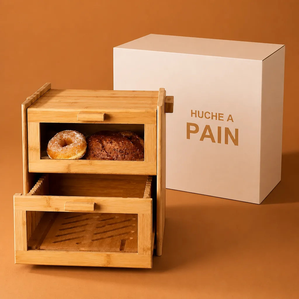 Boite à Pain Avec Tiroir