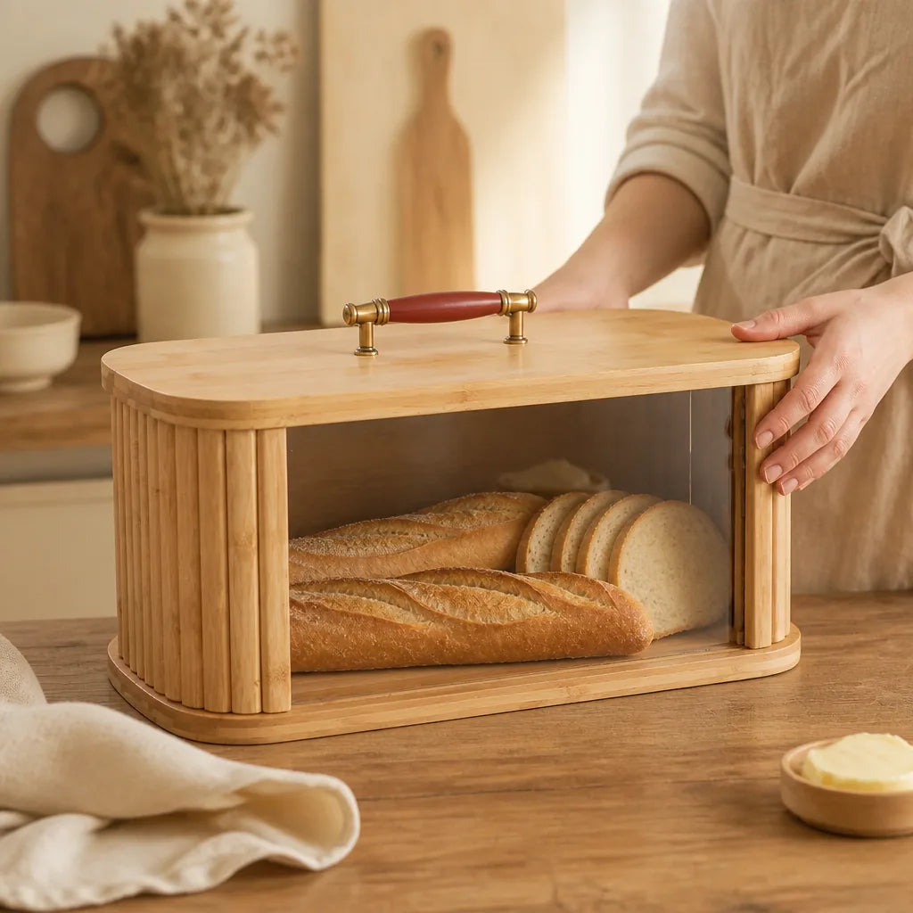 Boite À Pain Avec Vitre
