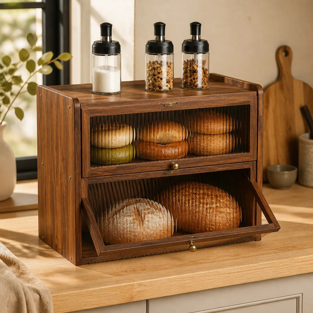 Boite À Pain En Bois