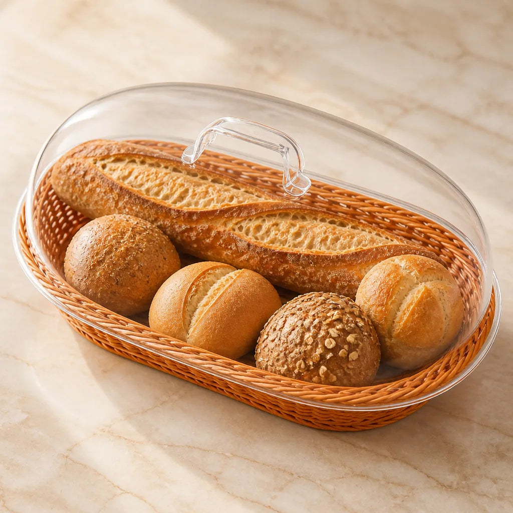 Corbeille à Pain Avec Couvercle