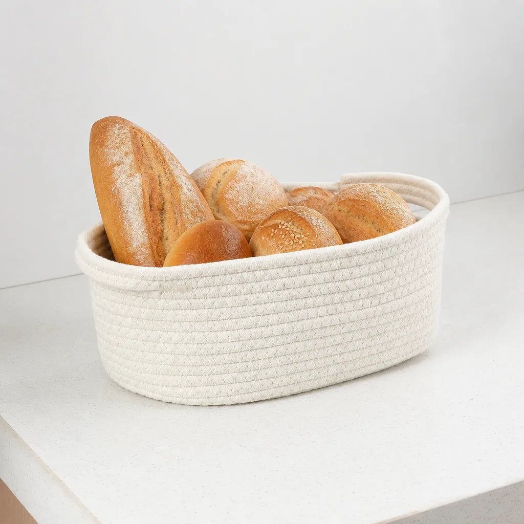 Corbeille À Pain Blanc