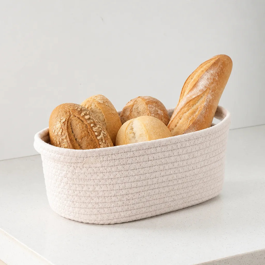 Corbeille À Pain Blanc
