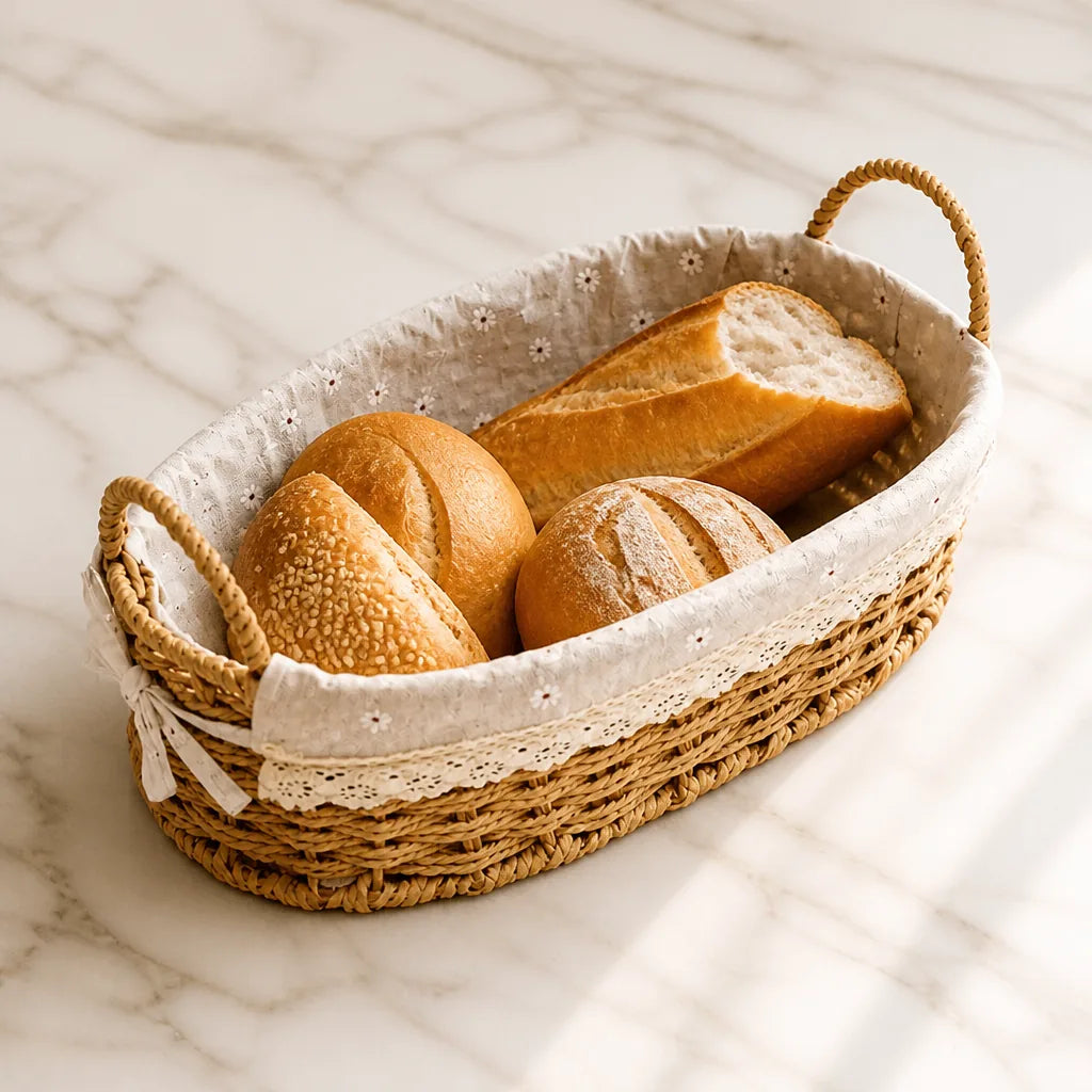 Corbeille à Pain De Table Tressée