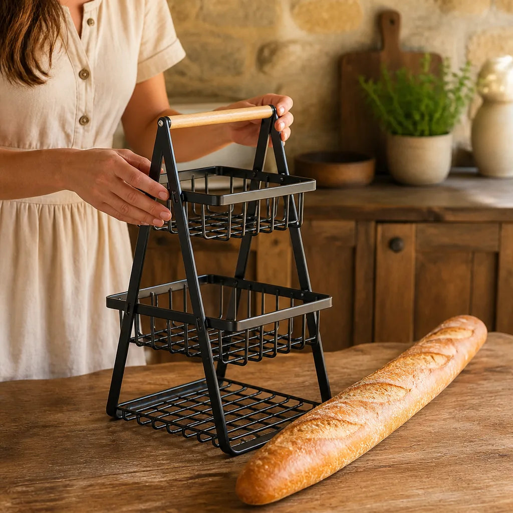 Corbeille À Pain Et À Fruits - échelle de taille réelle