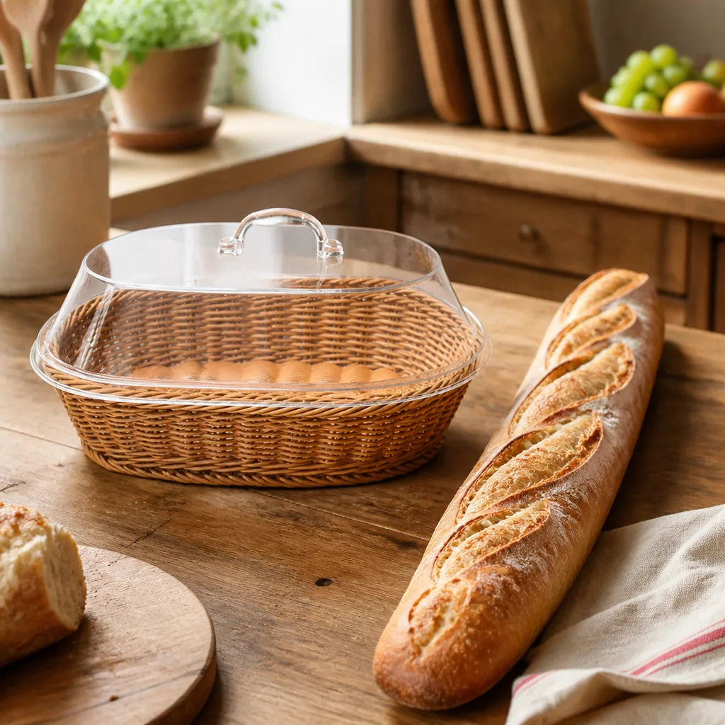Corbeille À Pain Fermée - échelle de taille réelle