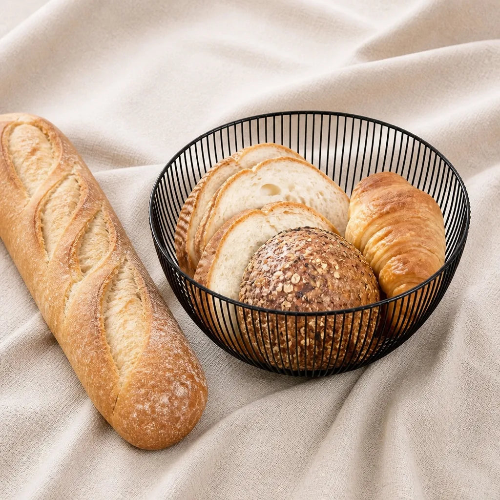 Corbeille à Pain Noir