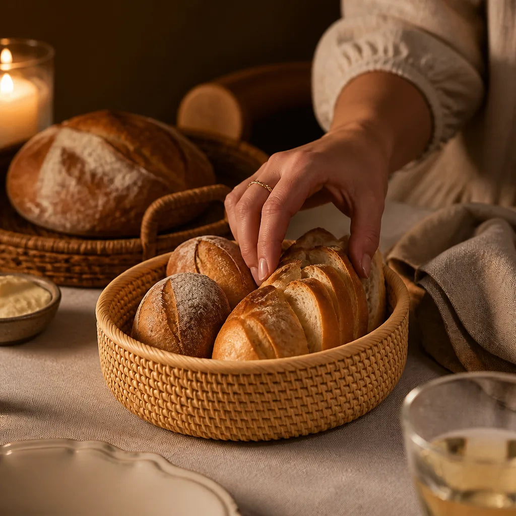 Corbeille À Pain en situation d'utilisation