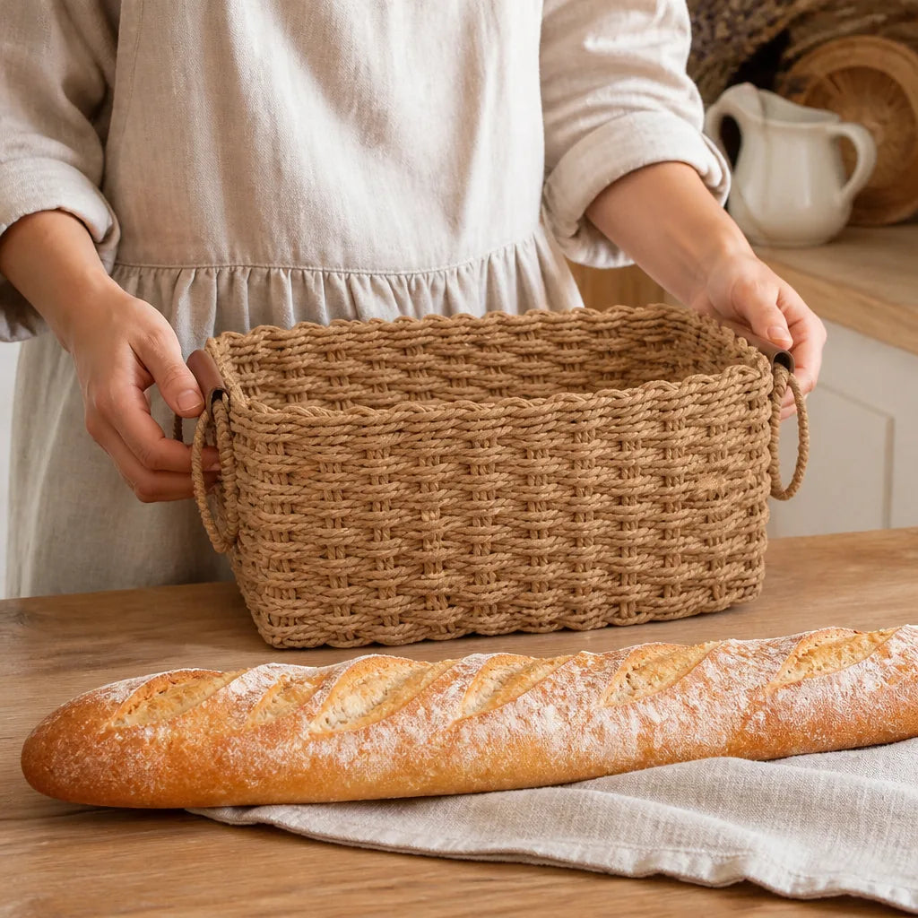 Corbeille En Papier À Pain - échelle de taille réelle