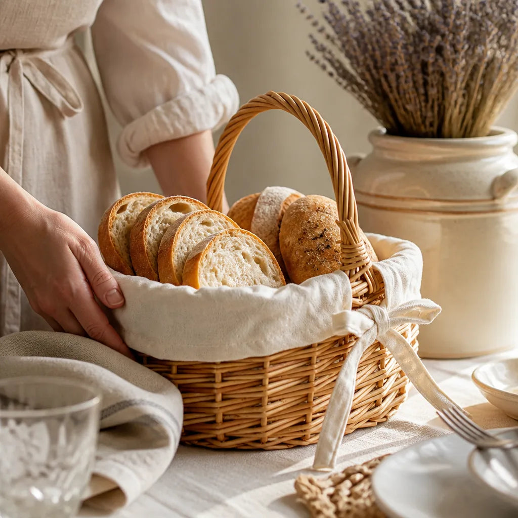 Corbeille Sac À Pain en situation d'utilisation
