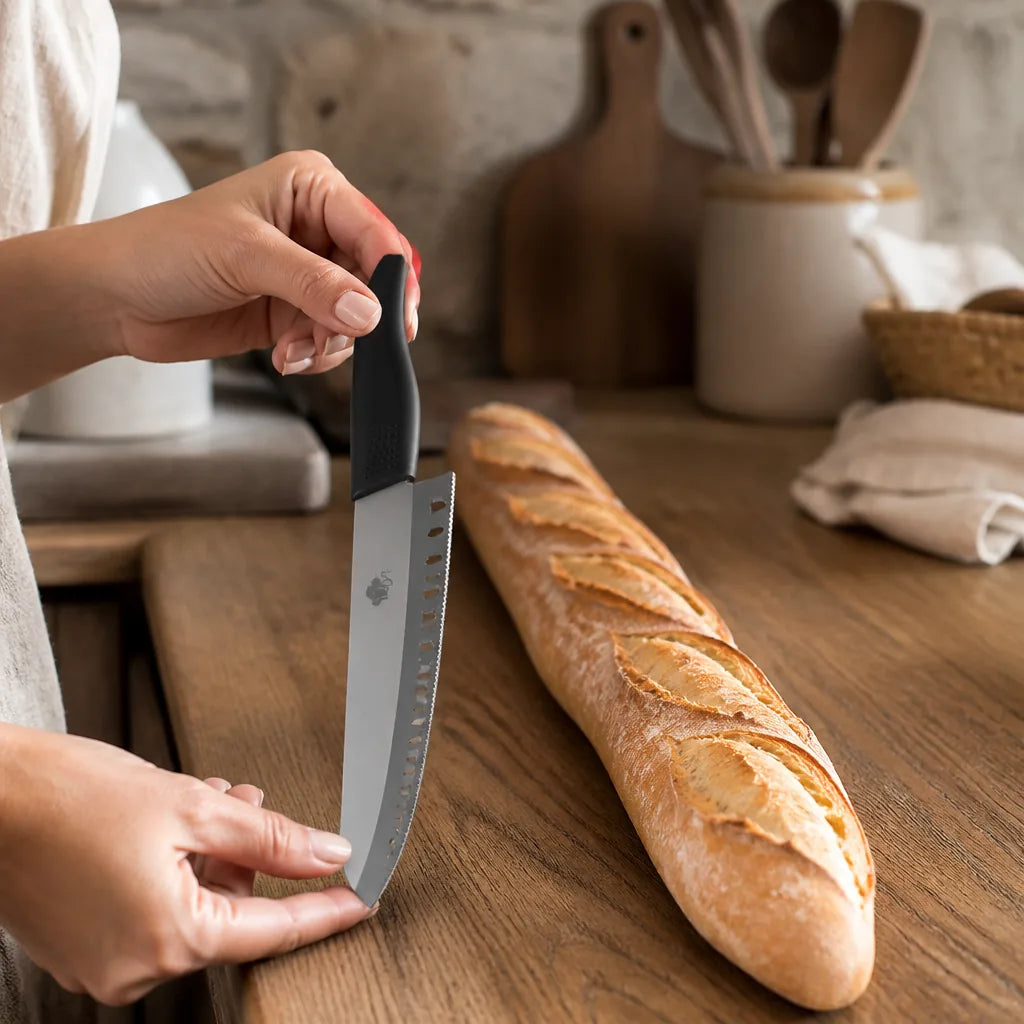 Couteau À Pain 10 Cm - échelle de taille réelle