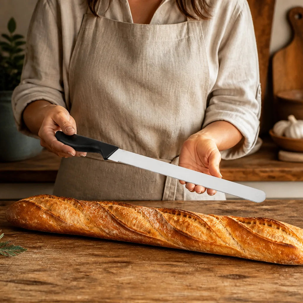 Couteau À Pain 30 Cm - échelle de taille réelle
