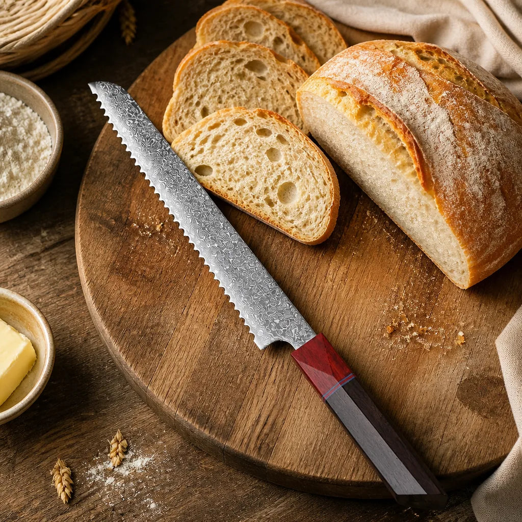 Couteau À Pain Artisanal