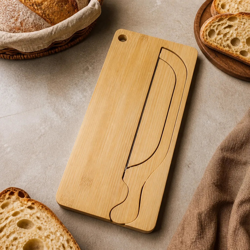 Couteau À Pain Avec Planche