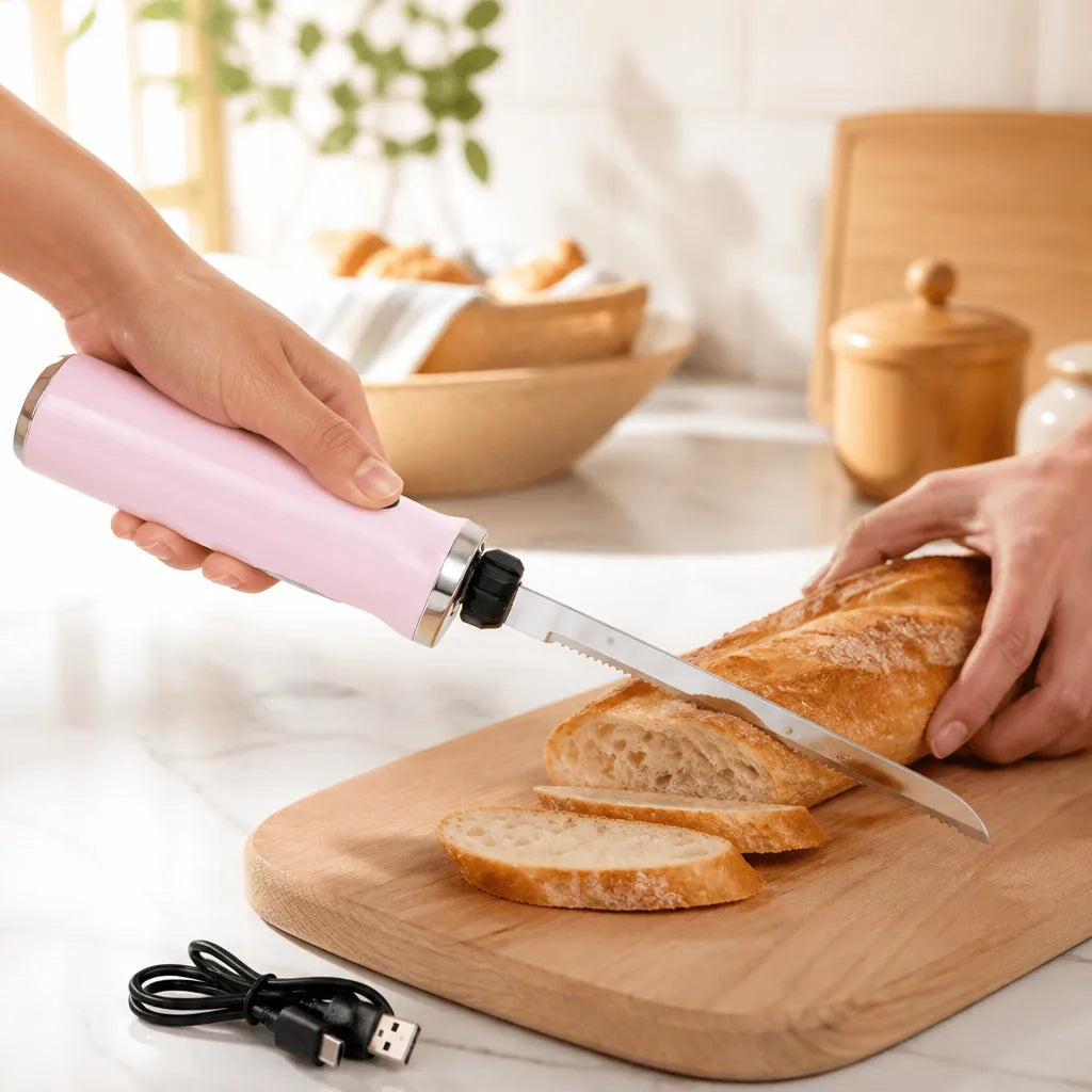 Couteau À Pain Électrique