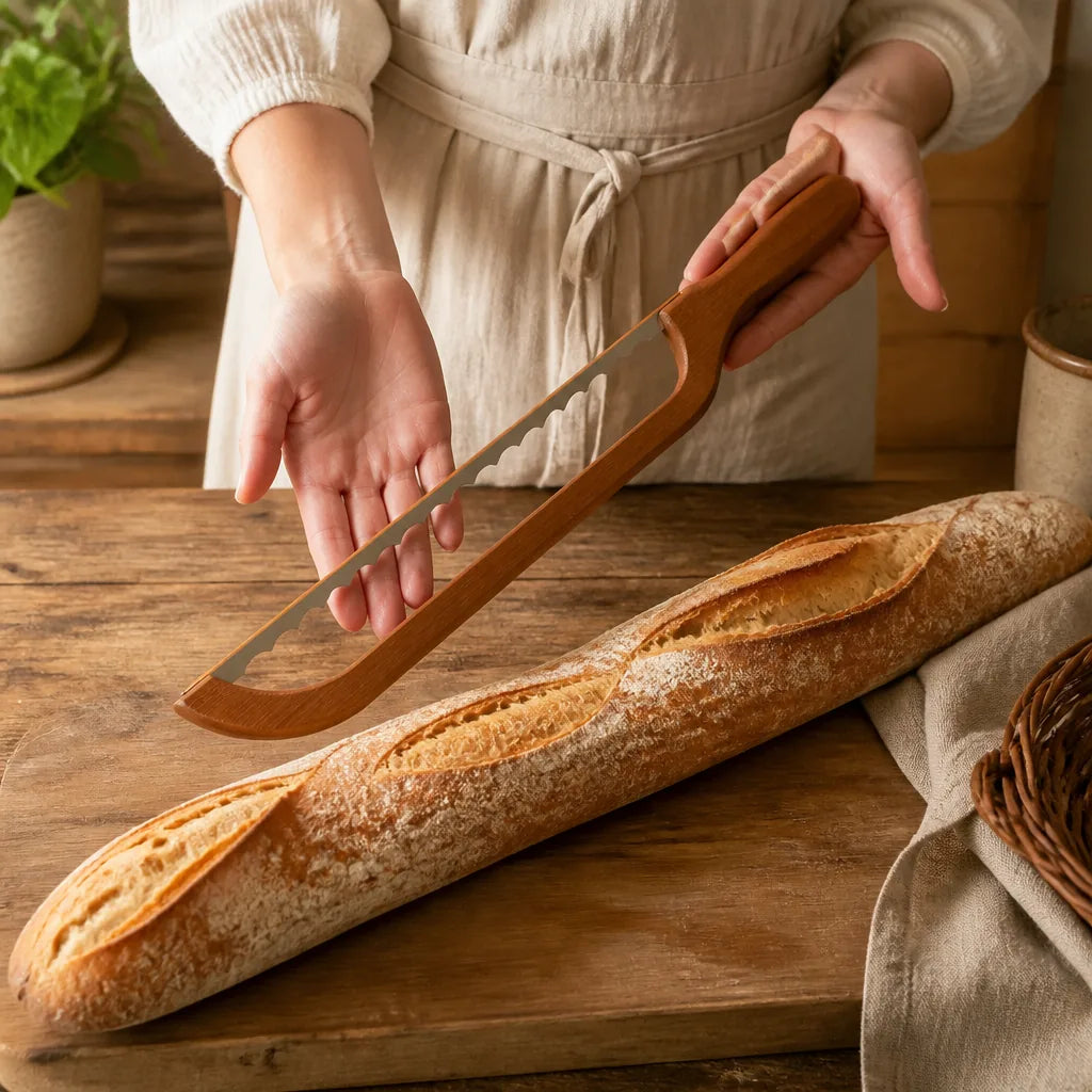 Couteau À Pain Réglable - échelle de taille réelle