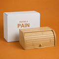 Huche À Pain Avec Étagère