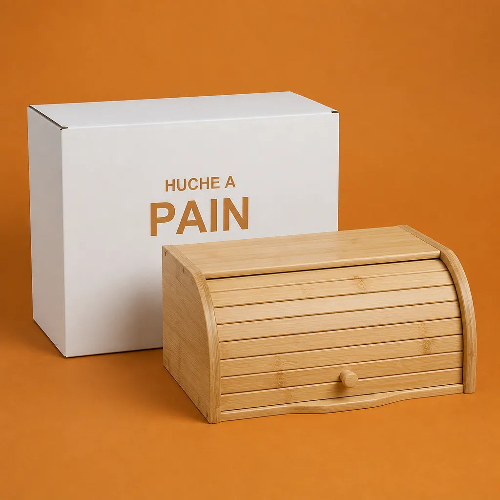 Huche À Pain Avec Étagère
