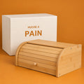 Huche À Pain Couvercle Roulant