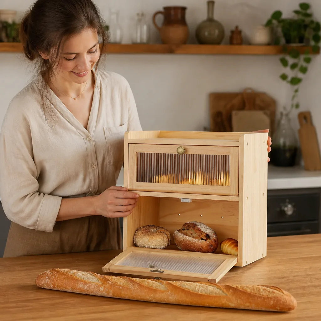 Huche À Pain Économique - échelle de taille réelle