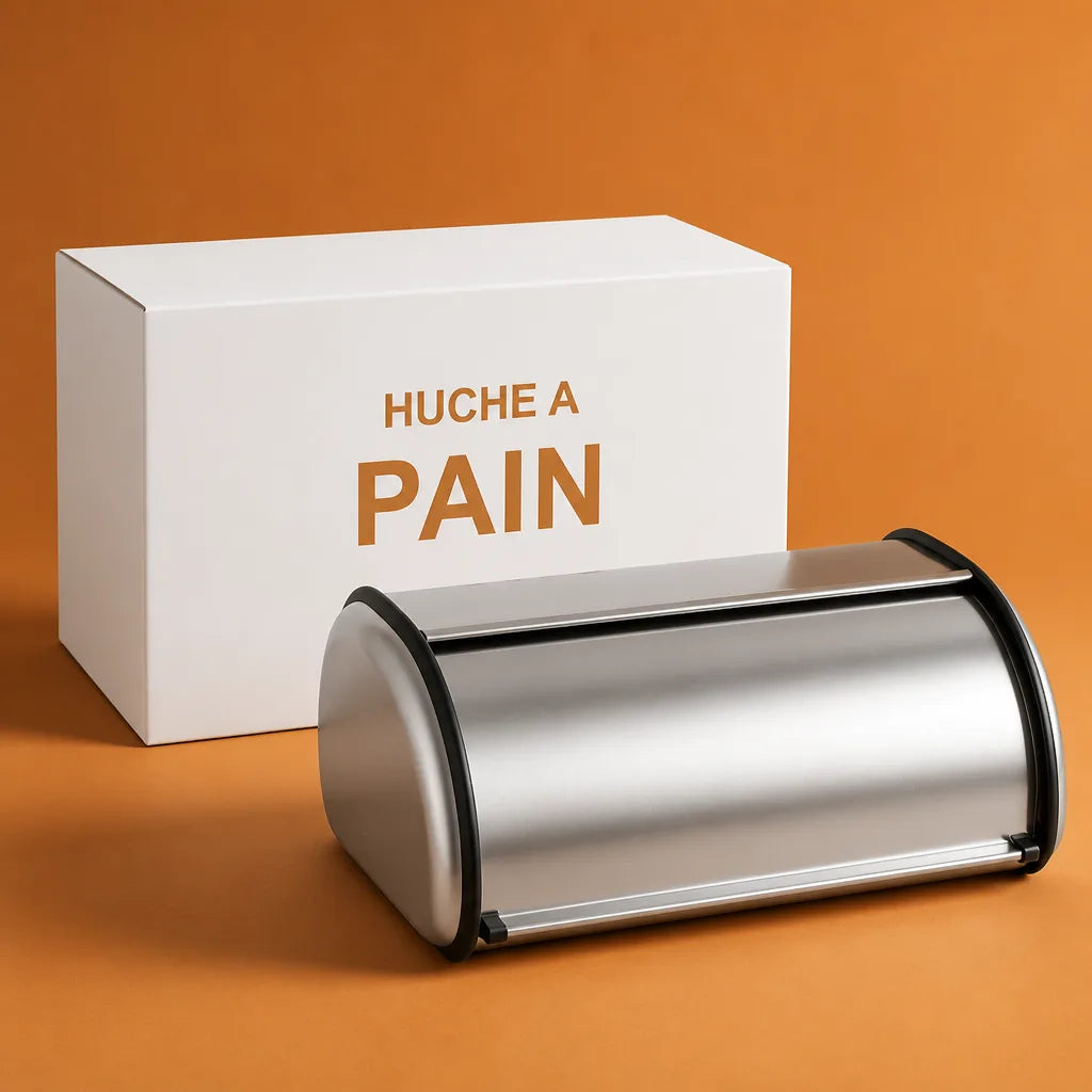 Huche À Pain Inox Brossé