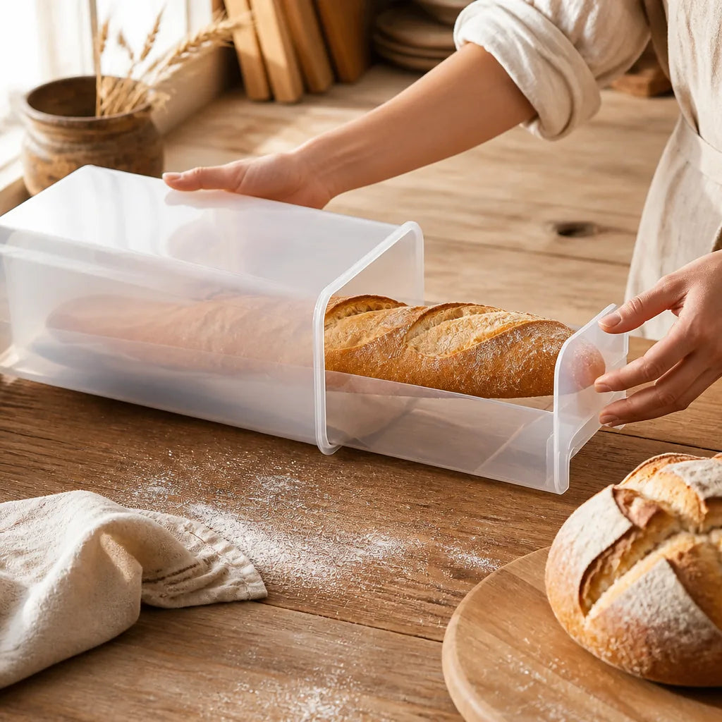 Huche À Pain Pour 2 Baguettes en situation d'utilisation