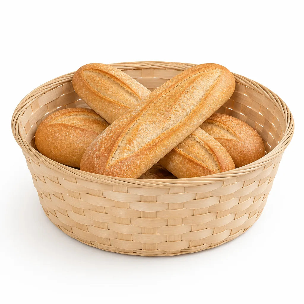 Huche À Pain Ronde Osier