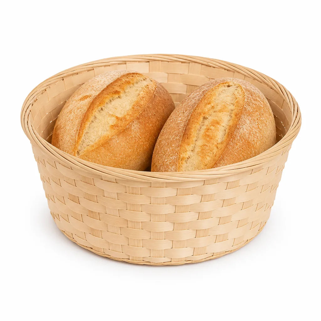 Huche À Pain Ronde Osier