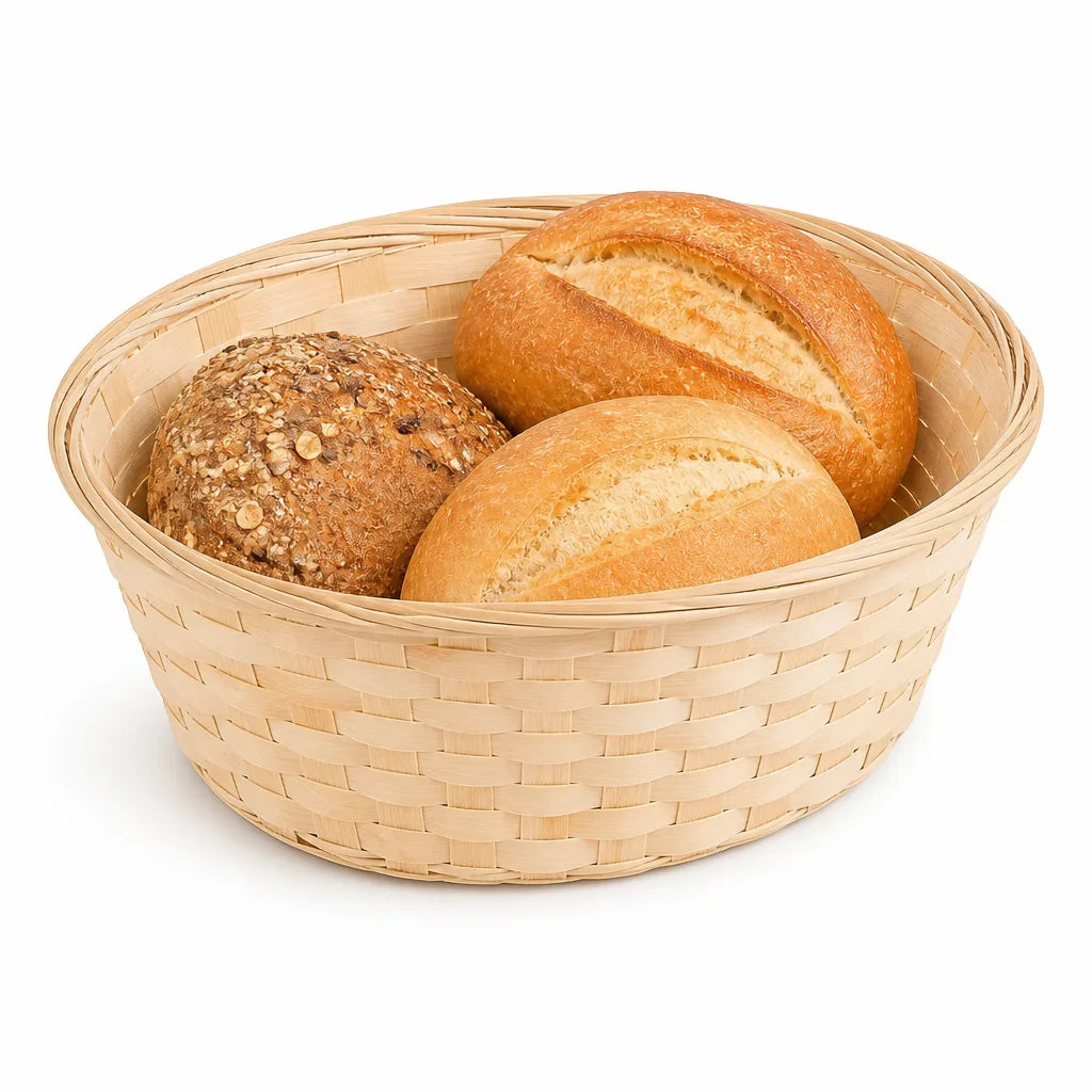 Huche À Pain Ronde Osier