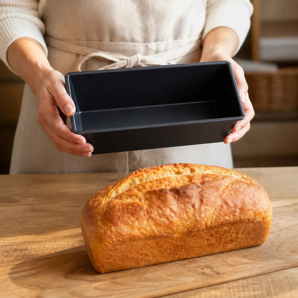 Moule À Pain Avec Couvercle - échelle de taille réelle