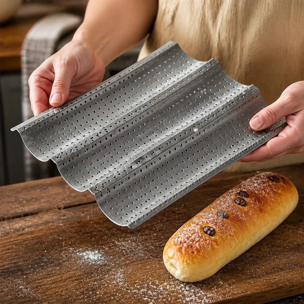 Moule À Pain Baguette - échelle de taille réelle