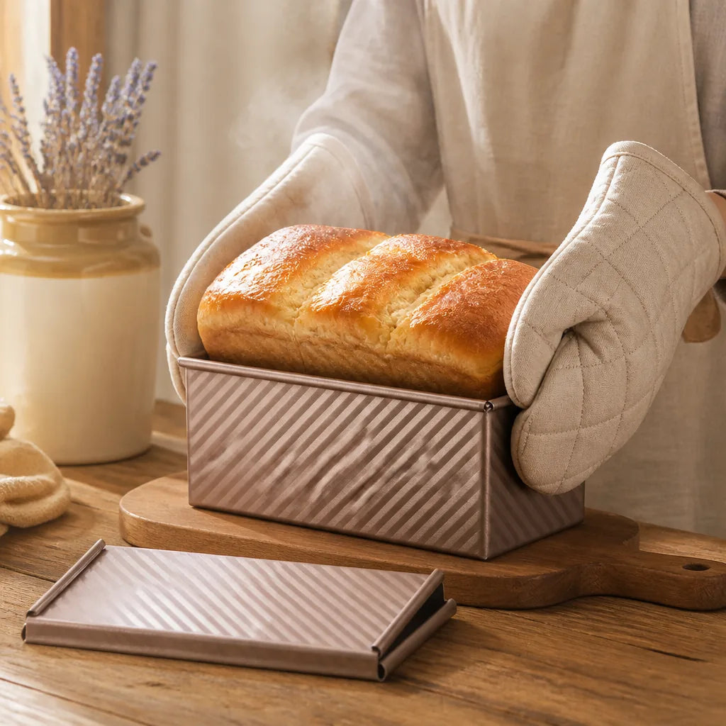 Moule À Pain De Mie 30 Cm en situation d'utilisation