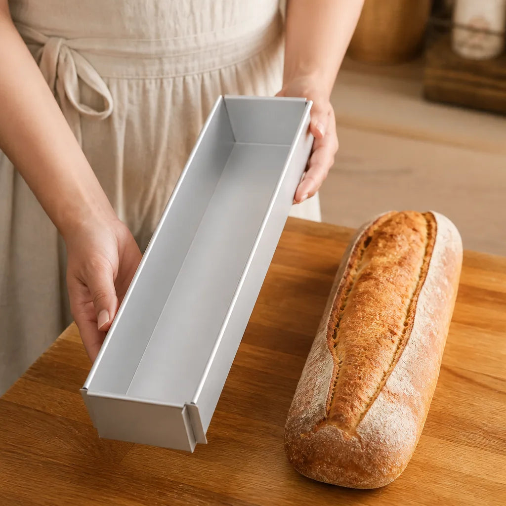 Moule À Pain De Mie Professionnel - échelle de taille réelle