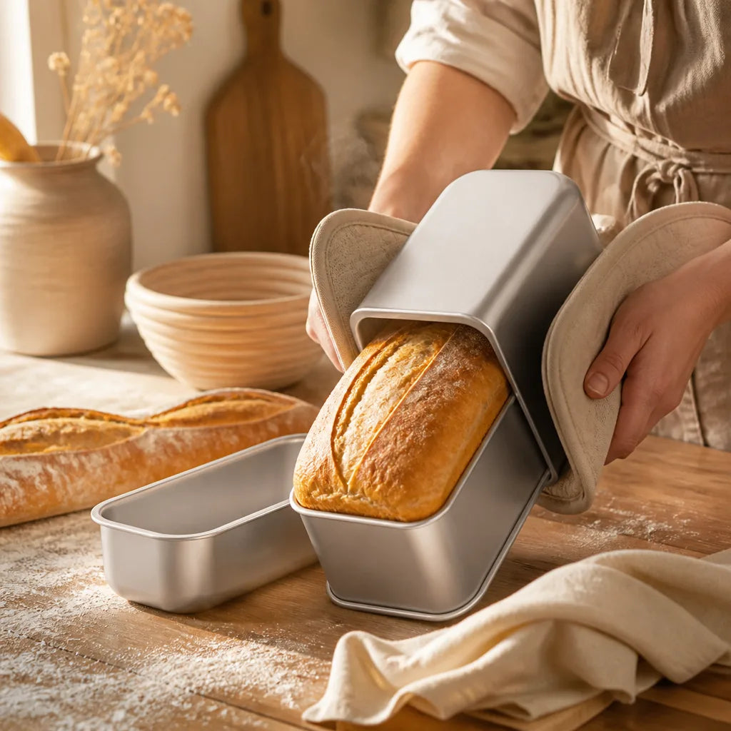 Moule À Pain De Mie en situation d'utilisation