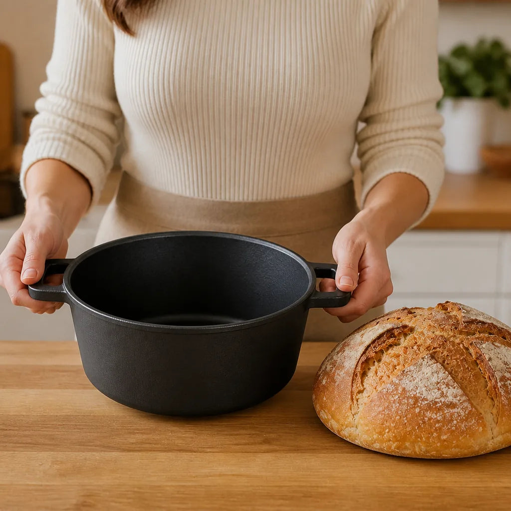 Moule À Pain En Fonte - échelle de taille réelle