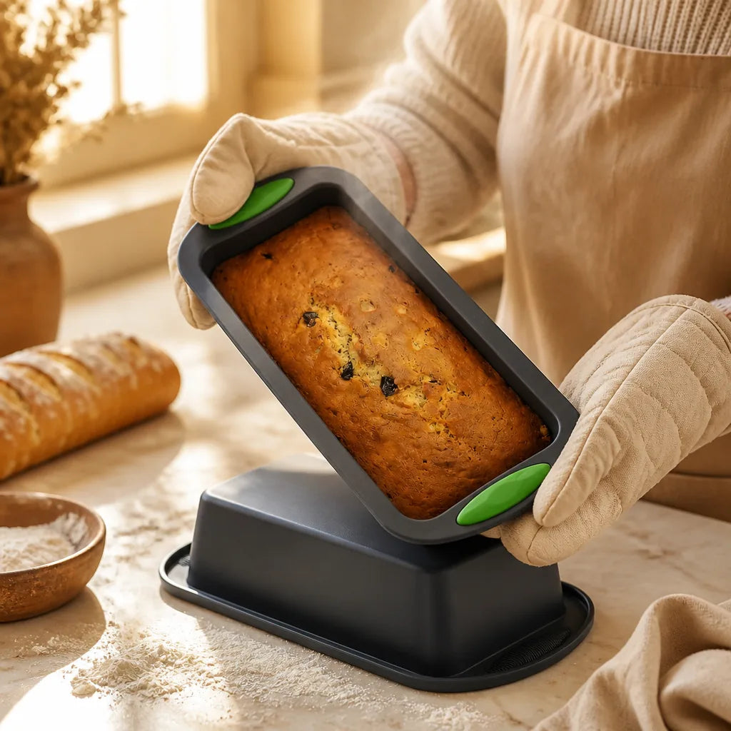 Moule À Pain En Silicone en situation d'utilisation