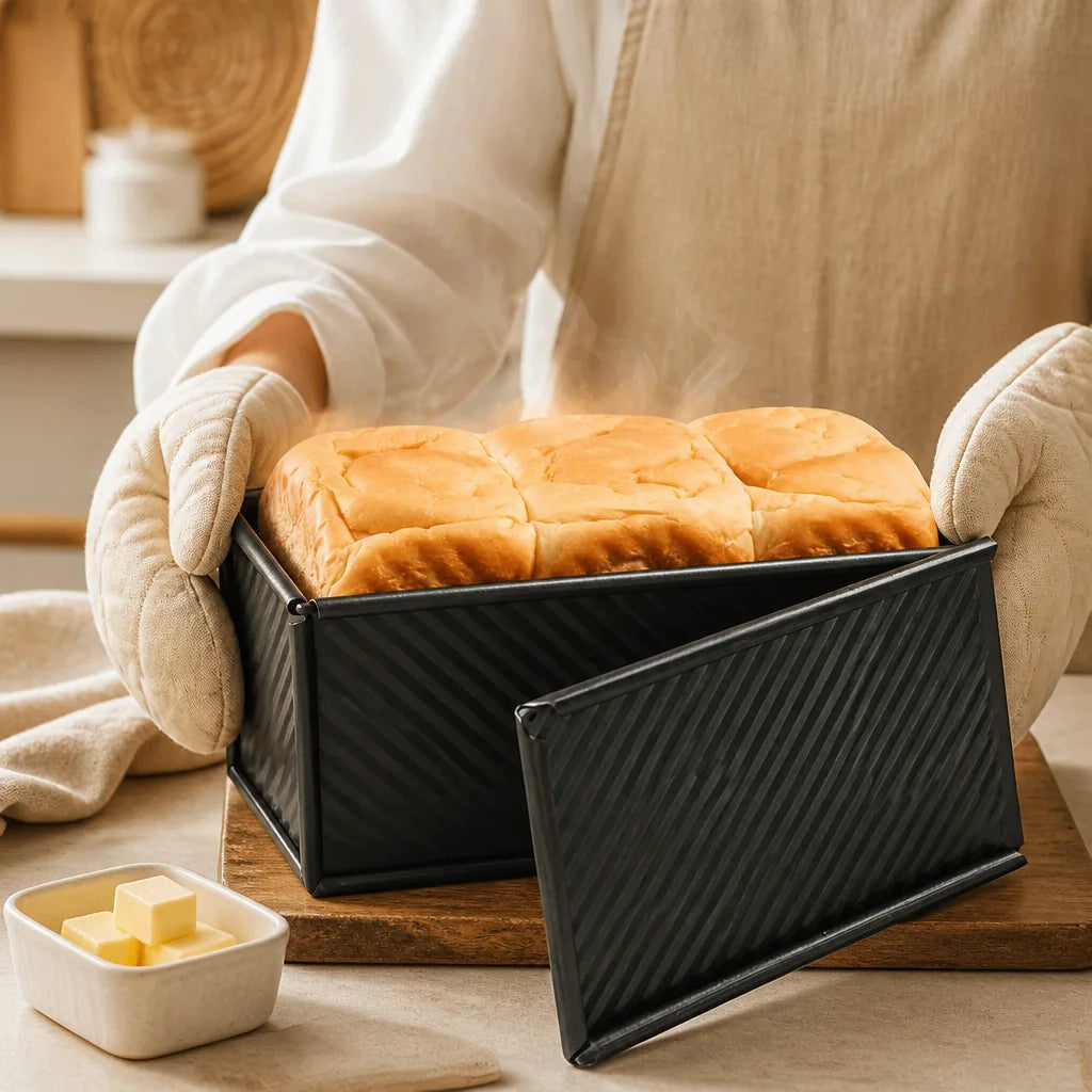 Moule À Pain Toast en situation d'utilisation