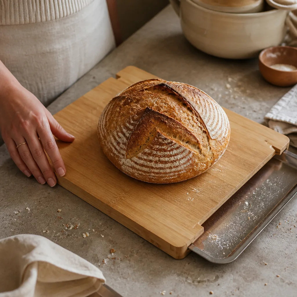 Planche À Pain Avec Tiroir - échelle de taille réelle