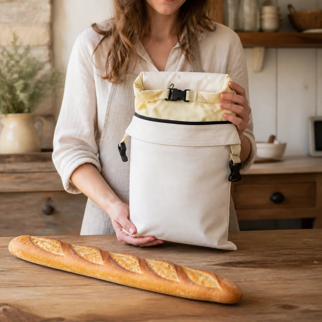 Sac À Pain Amovible - échelle de taille réelle