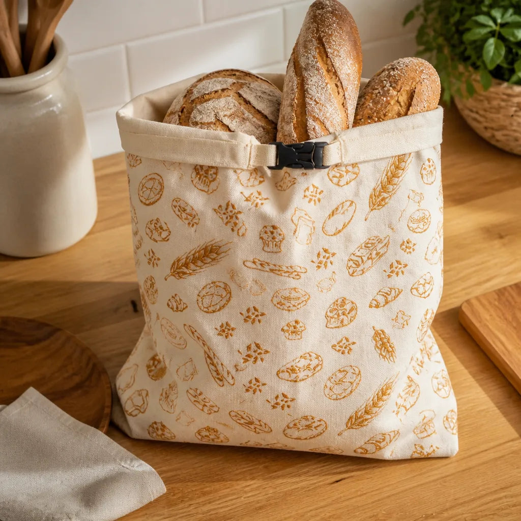 Sac À Pain Brodé