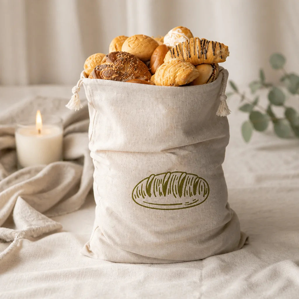 Sac à Pain Coton Bio
