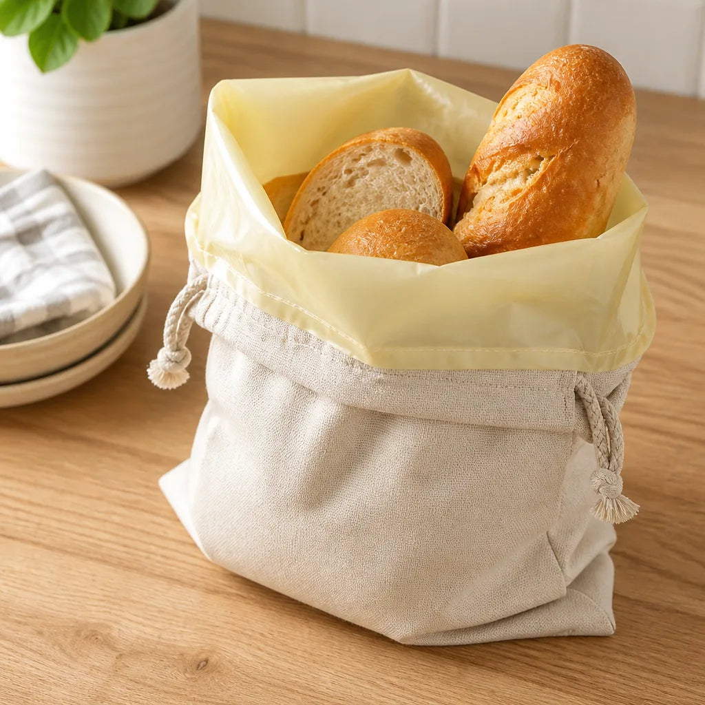 Sac À Pain Doublé