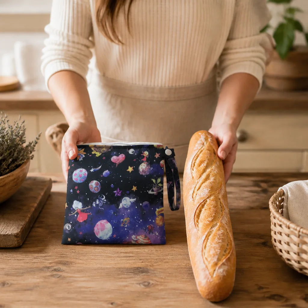 Sac À Pain Imperméable - échelle de taille réelle