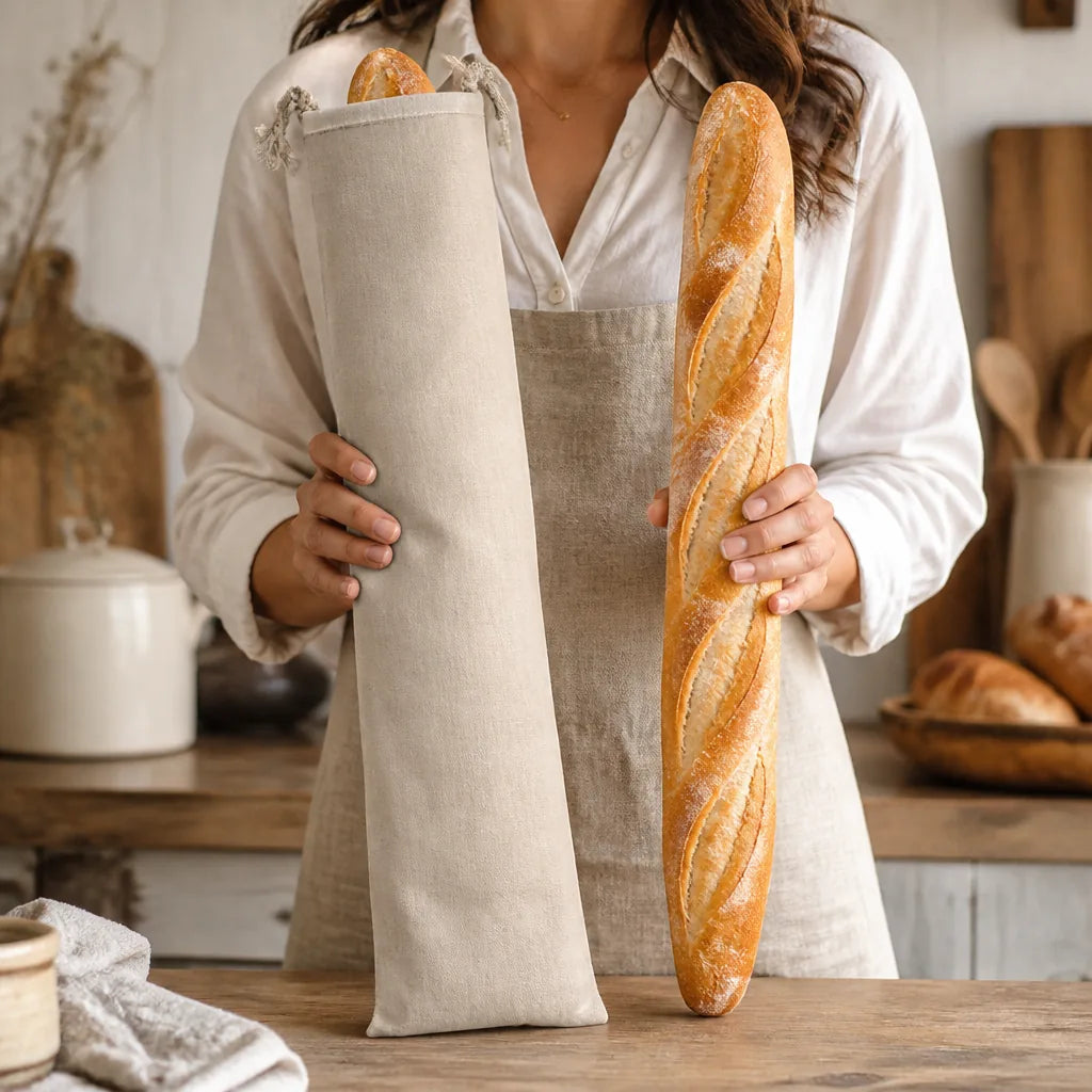 Sac À Pain Pour Tiroir Coulissant - échelle de taille réelle
